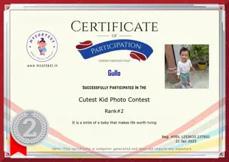 Certificate Preview