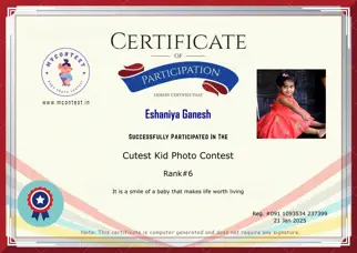 Certificate Preview
