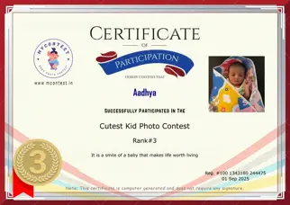 Certificate Preview