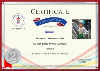 Certificate Preview