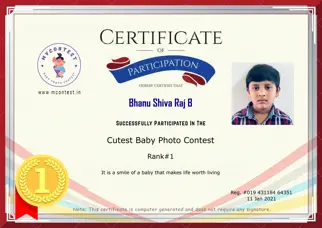 Certificate Preview
