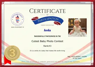 Certificate Preview