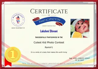 Certificate Preview