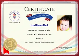 Certificate Preview