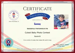 Certificate Preview