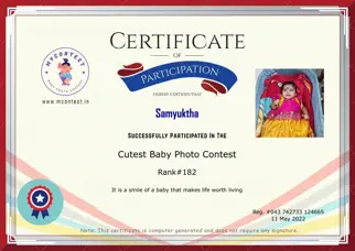 Certificate Preview