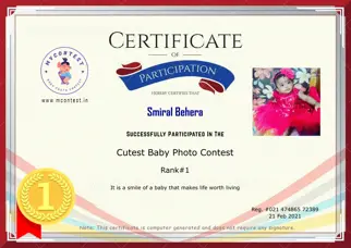 Certificate Preview