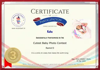 Certificate Preview