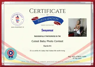 Certificate Preview
