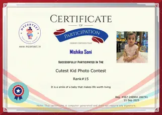 Certificate Preview
