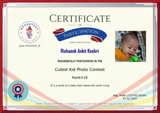 Certificate Preview