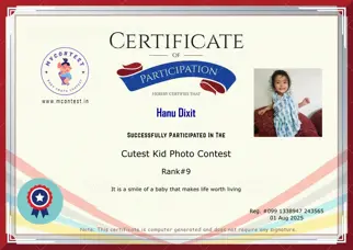 Certificate Preview