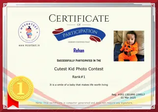 Certificate Preview