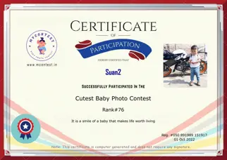 Certificate Preview