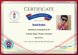 Certificate Preview