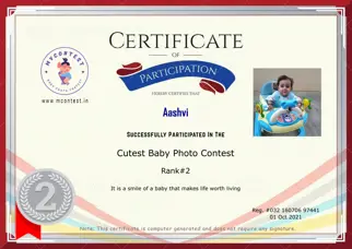 Certificate Preview