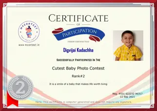 Certificate Preview
