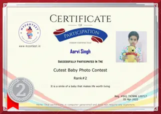 Certificate Preview