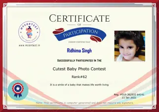 Certificate Preview