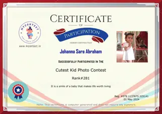 Certificate Preview