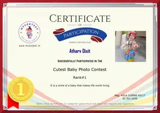 Certificate Preview