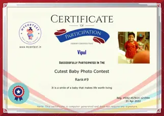 Certificate Preview