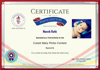Certificate Preview