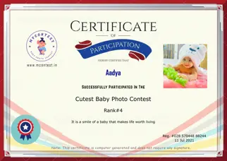 Certificate Preview