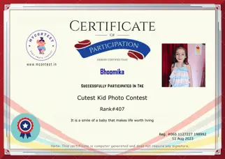 Certificate Preview