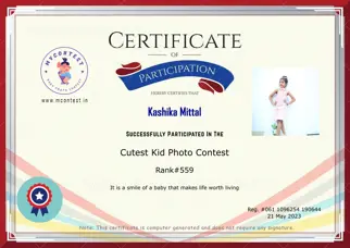 Certificate Preview