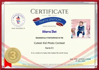 Certificate Preview