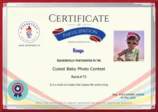 Certificate Preview