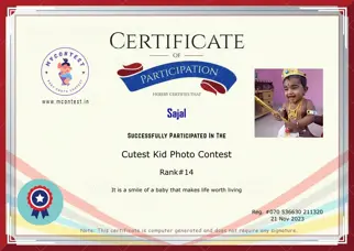Certificate Preview