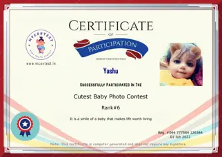 Certificate Preview