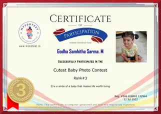 Certificate Preview