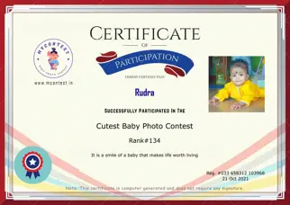 Certificate Preview