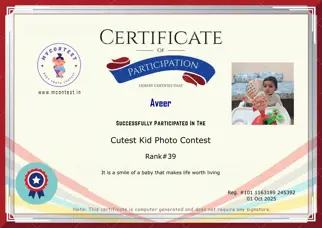 Certificate Preview