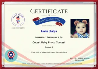 Certificate Preview