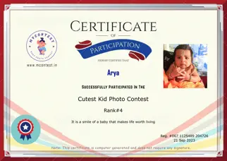 Certificate Preview