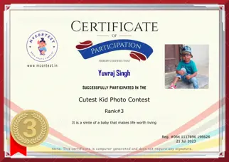Certificate Preview