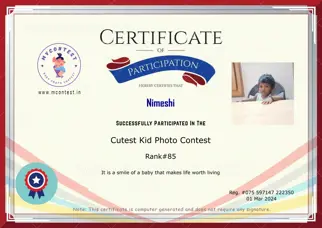Certificate Preview