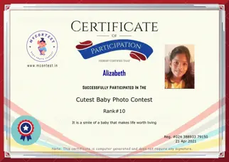 Certificate Preview
