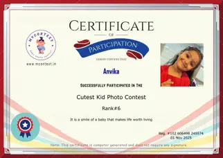 Certificate Preview