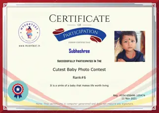 Certificate Preview