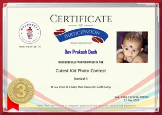 Certificate Preview