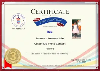Certificate Preview