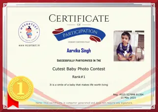 Certificate Preview