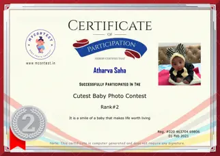 Certificate Preview