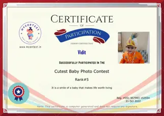 Certificate Preview