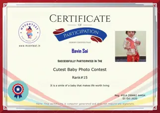 Certificate Preview